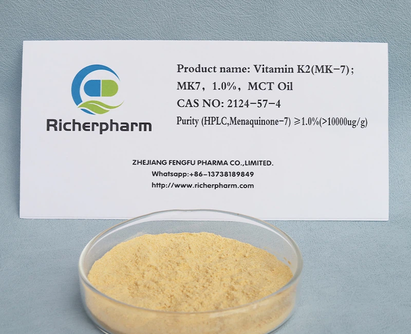 Vitamin K2 (MK-7); MK7, 1.0%, MCT Oil CAS 2124-57-4